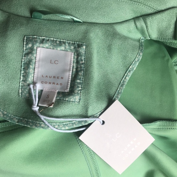 π lauren conrad moto jacket flirty green - Picture 6 of 8